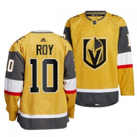 Vegas Golden Knights Trikot Nicolas Roy 10 Adidas Gold Authentic - Herren